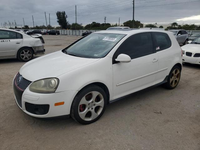 WVWEV71K27W246264 - 2007 VOLKSWAGEN NEW GTI WHITE photo 1