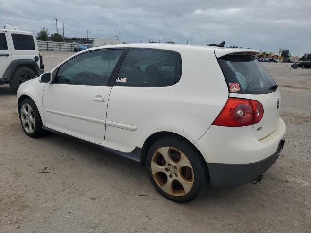 WVWEV71K27W246264 - 2007 VOLKSWAGEN NEW GTI WHITE photo 2