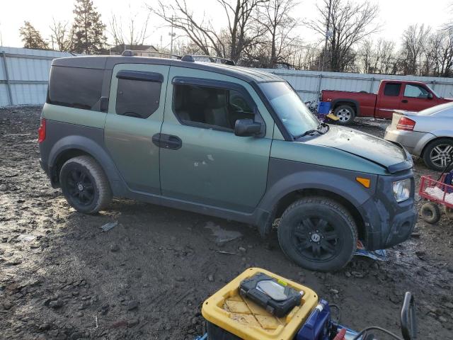 5J6YH28543L033149 - 2003 HONDA ELEMENT EX GREEN photo 4