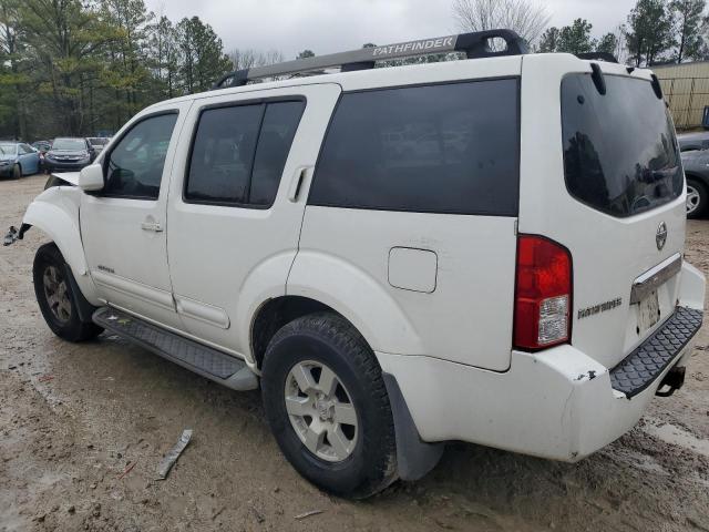 5N1AR18W75C731602 - 2005 NISSAN PATHFINDER LE WHITE photo 2