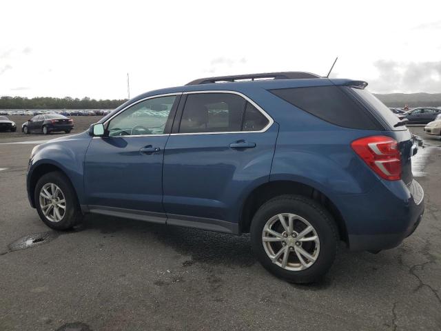 2GNFLFEK7H6206893 - 2017 CHEVROLET EQUINOX LT 蓝色 照片 2