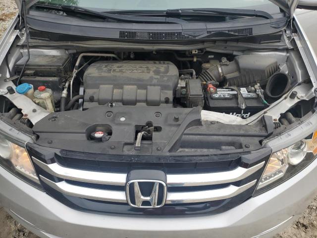 5FNRL5H60EB001274 - 2014 HONDA ODYSSEY EXL Արծաթագույն լուսանկար 12