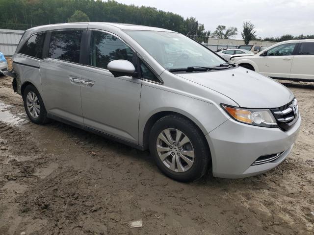 5FNRL5H60EB001274 - 2014 HONDA ODYSSEY EXL Արծաթագույն լուսանկար 4