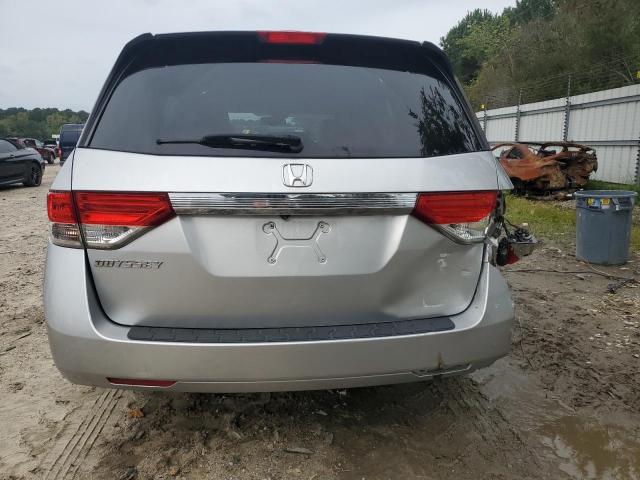 5FNRL5H60EB001274 - 2014 HONDA ODYSSEY EXL Արծաթագույն լուսանկար 6