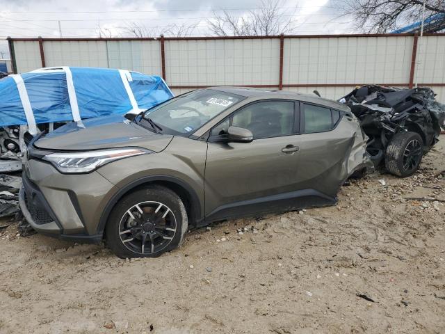 JTNKHMBX3M1095927 - 2021 TOYOTA C-HR XLE TAN photo 1