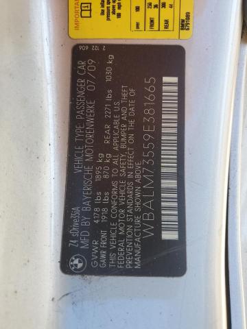 WBALM73559E381665 - 2009 BMW Z4 SDRIVE35I SILVER photo 12