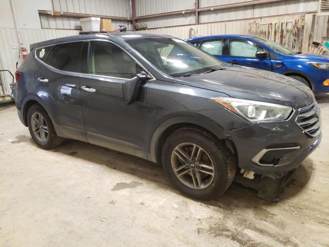 5XYZT3LB9HG455092 - 2017 HYUNDAI SANTA FE S GRAY photo 4