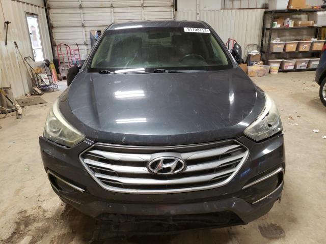 5XYZT3LB9HG455092 - 2017 HYUNDAI SANTA FE S GRAY photo 5