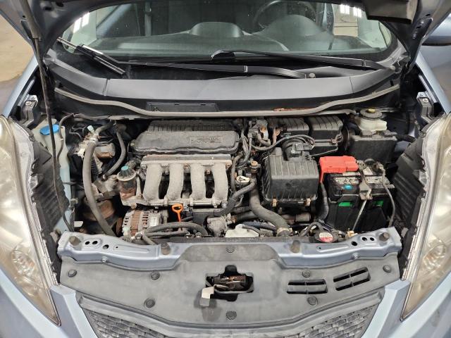 JHMGE8H50BC024409 - 2011 HONDA FIT SPORT BLUE photo 12