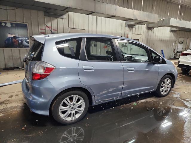 JHMGE8H50BC024409 - 2011 HONDA FIT SPORT BLUE photo 3