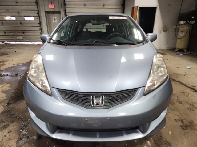 JHMGE8H50BC024409 - 2011 HONDA FIT SPORT BLUE photo 5