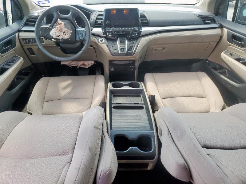 5FNRL6H51RB074074 - 2024 HONDA ODYSSEY EX BURGUNDY photo 8