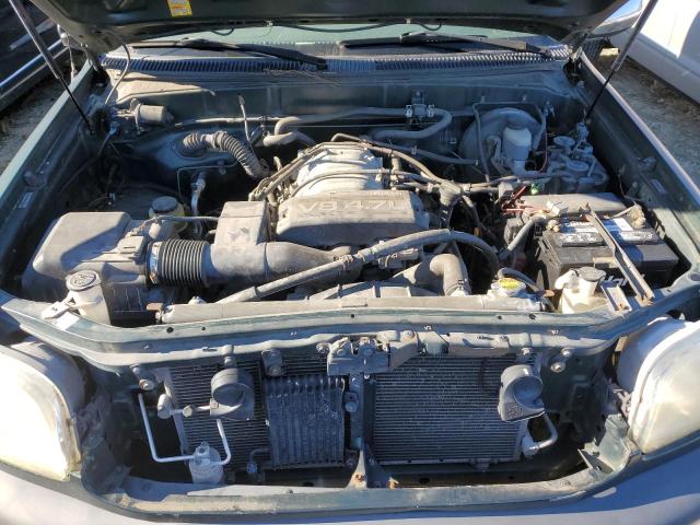 5TBBT44152S229065 - 2002 TOYOTA TUNDRA ACCESS CAB მწვანე ფოტო 11