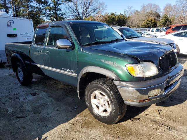 5TBBT44152S229065 - 2002 TOYOTA TUNDRA ACCESS CAB მწვანე ფოტო 4