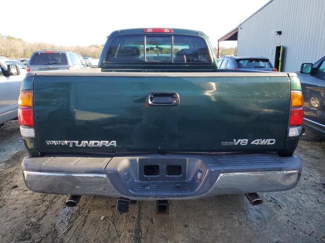 5TBBT44152S229065 - 2002 TOYOTA TUNDRA ACCESS CAB მწვანე ფოტო 6