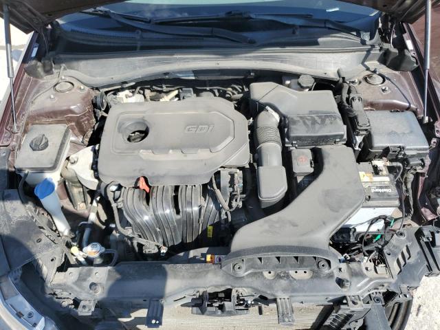 5XXGU4L38GG029870 - 2016 KIA OPTIMA EX BURGUNDY photo 11