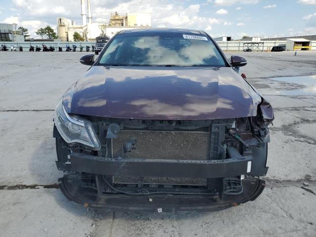 5XXGU4L38GG029870 - 2016 KIA OPTIMA EX BURGUNDY photo 5