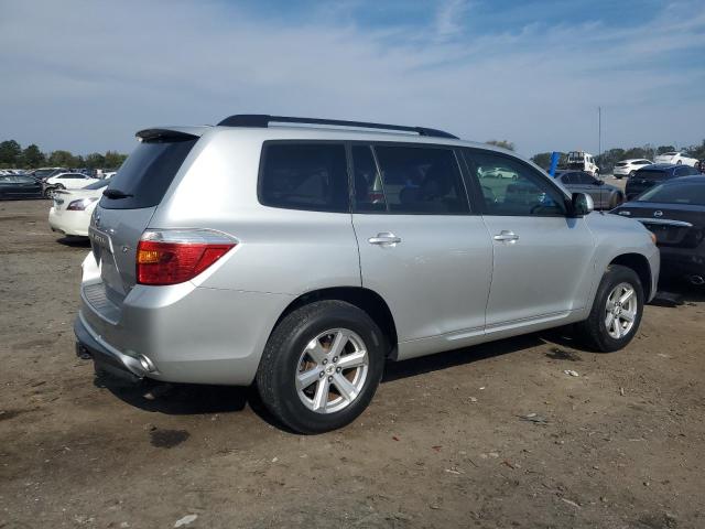 JTEES41A482094216 - 2008 TOYOTA HIGHLANDER SILVER photo 3