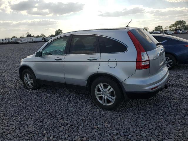 5J6RE4H7XAL046690 - 2010 HONDA CR-V EXL SILVER photo 2
