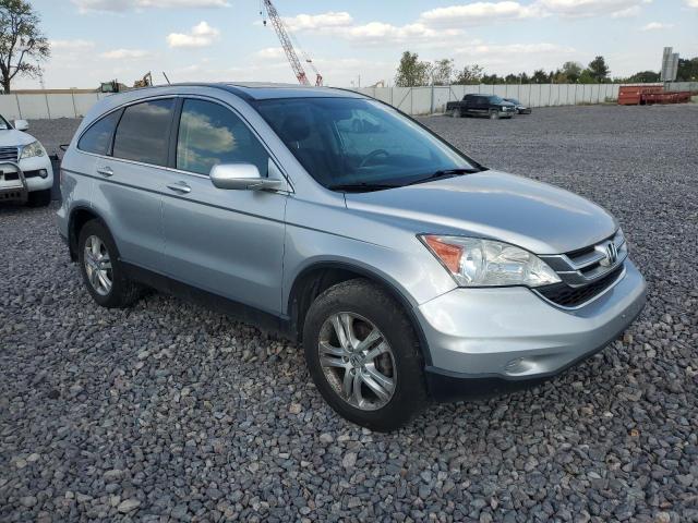 5J6RE4H7XAL046690 - 2010 HONDA CR-V EXL SILVER photo 4