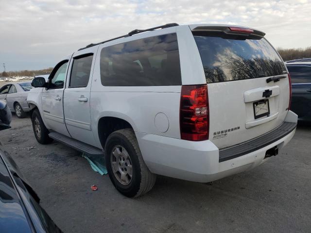 1GNSKJE78CR215194 - 2012 CHEVROLET SUBURBAN K1500 LT WHITE photo 2