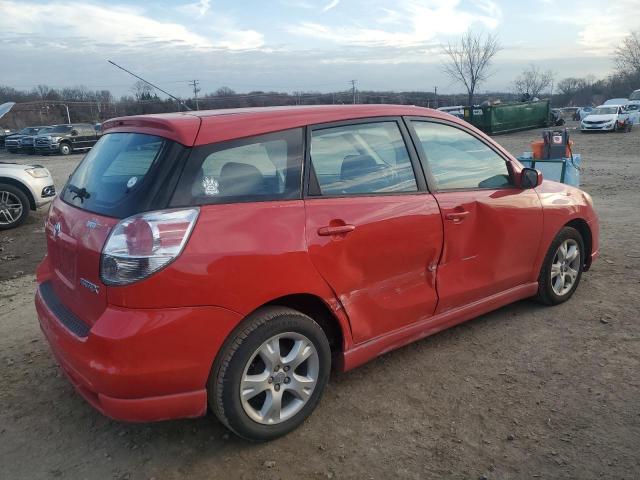 2T1KR30E57C684796 - 2007 TOYOTA COROLLA MA XR RED photo 3