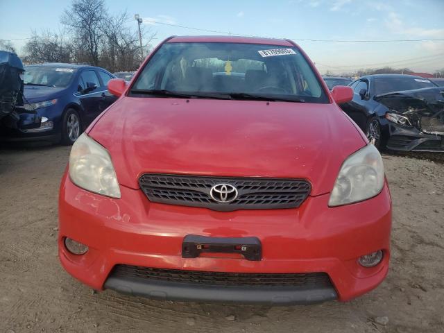2T1KR30E57C684796 - 2007 TOYOTA COROLLA MA XR RED photo 5