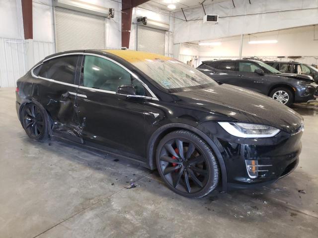 5YJXCBE41JF125458 - 2018 TESLA MODEL X Siyah fotoğraf 4