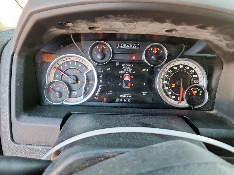 1C6RR7LT4FS695728 - 2015 RAM 1500 SLT WHITE photo 9