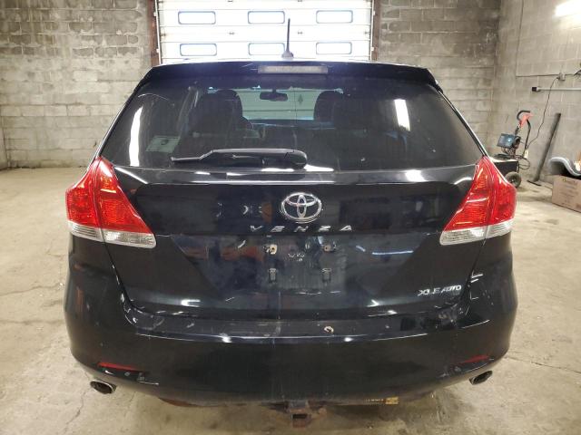 4T3BK3BB8CU072518 - 2012 TOYOTA VENZA LE BLACK photo 6