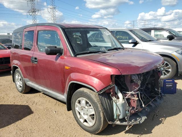 5J6YH28369L003125 - 2009 HONDA ELEMENT LX 红色 照片 4