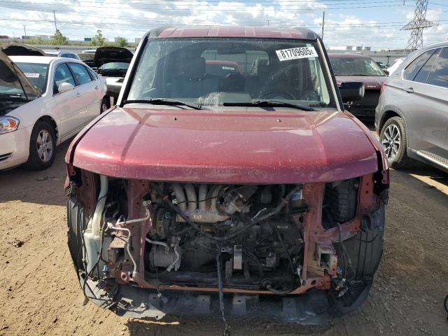 5J6YH28369L003125 - 2009 HONDA ELEMENT LX 红色 照片 5