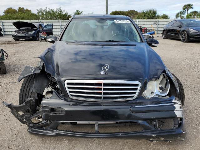 WDBRF56HX7F890772 - 2007 MERCEDES-BENZ C 350 BLACK photo 5