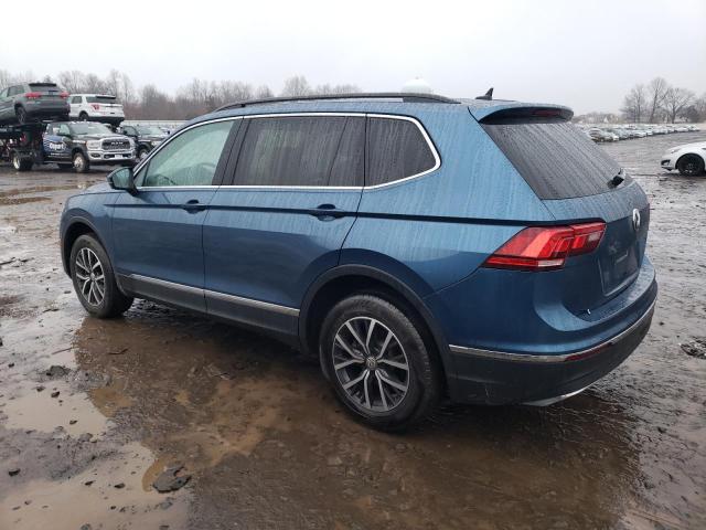 3VV2B7AX5LM087534 - 2020 VOLKSWAGEN TIGUAN SE BLUE photo 2