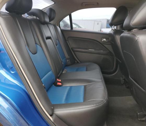 3FAHP0KCXCR236994 - 2012 FORD FUSION SPORT BLUE photo 10