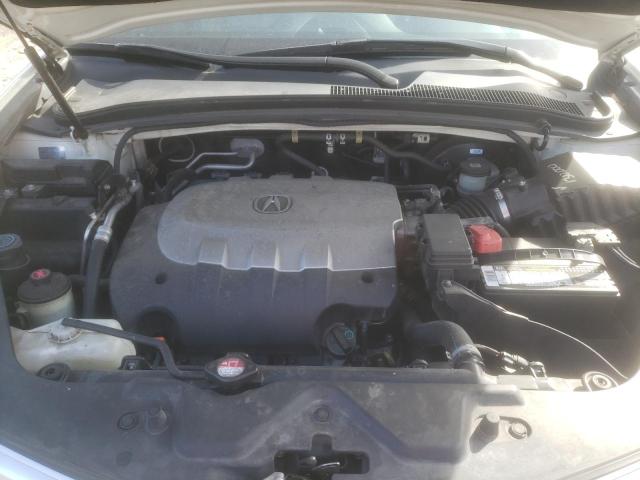 2HNYB1H69AH500726 - 2010 ACURA ZDX ADVANCE WHITE photo 11