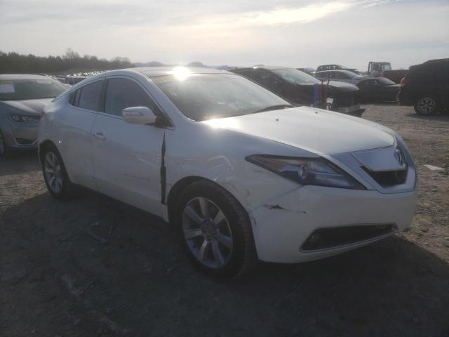 2HNYB1H69AH500726 - 2010 ACURA ZDX ADVANCE WHITE photo 4