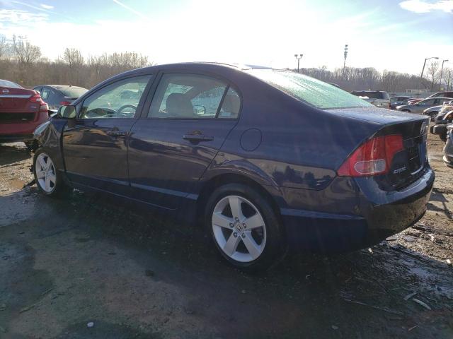 1HGFA16826L018972 - 2006 HONDA CIVIC EX BLUE photo 2