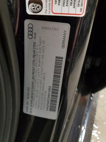 WAUF2AFC2HN016952 - 2017 AUDI A6 PREMIUM PLUS ლურჯი ფოტო 12