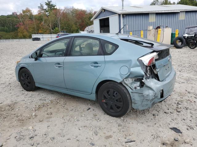JTDKN3DU6D5595759 - 2013 TOYOTA PRIUS BLUE photo 2