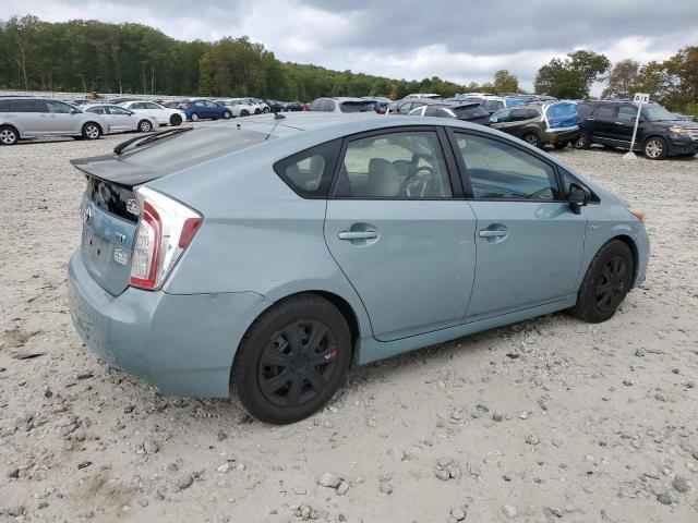 JTDKN3DU6D5595759 - 2013 TOYOTA PRIUS BLUE photo 3