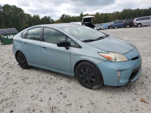 JTDKN3DU6D5595759 - 2013 TOYOTA PRIUS BLUE photo 4