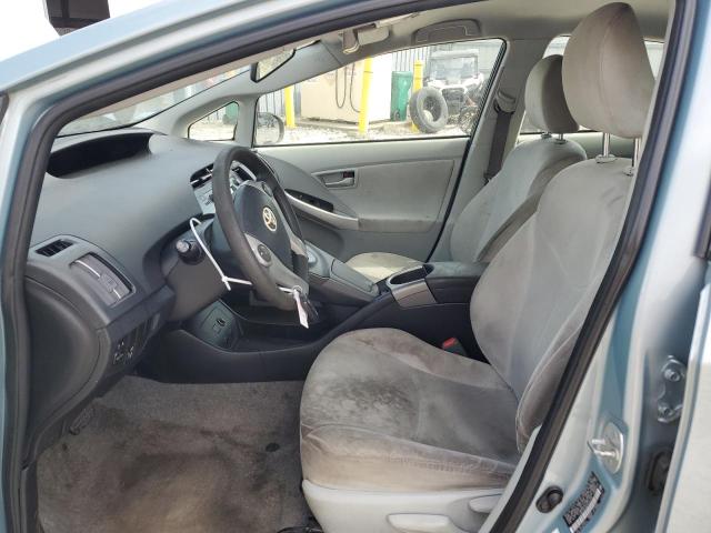 JTDKN3DU6D5595759 - 2013 TOYOTA PRIUS BLUE photo 7