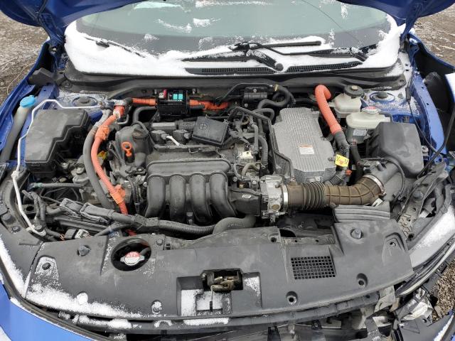 19XZE4F53KE023219 - 2019 HONDA INSIGHT EX BLUE photo 11