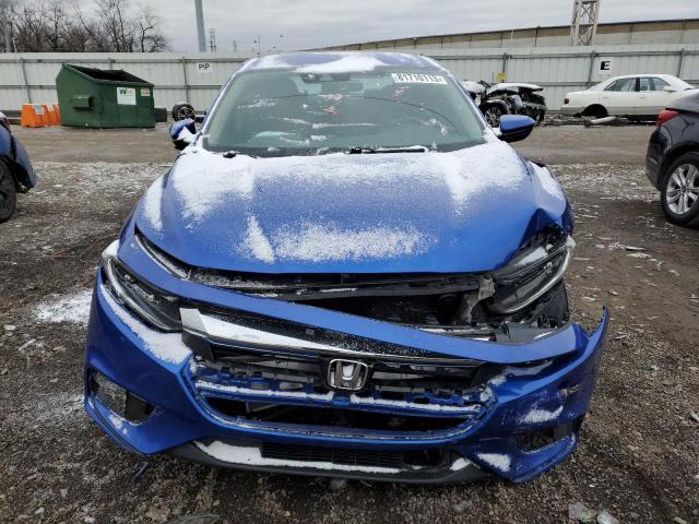 19XZE4F53KE023219 - 2019 HONDA INSIGHT EX BLUE photo 5