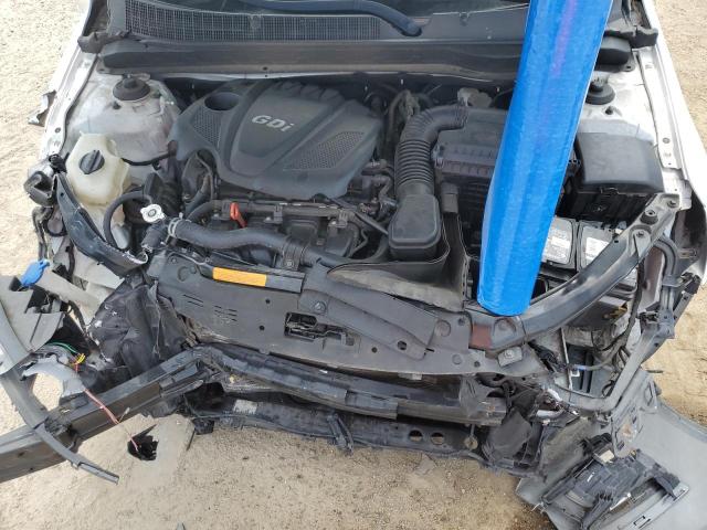 5XXGN4A70FG429102 - 2015 KIA OPTIMA EX WHITE photo 11