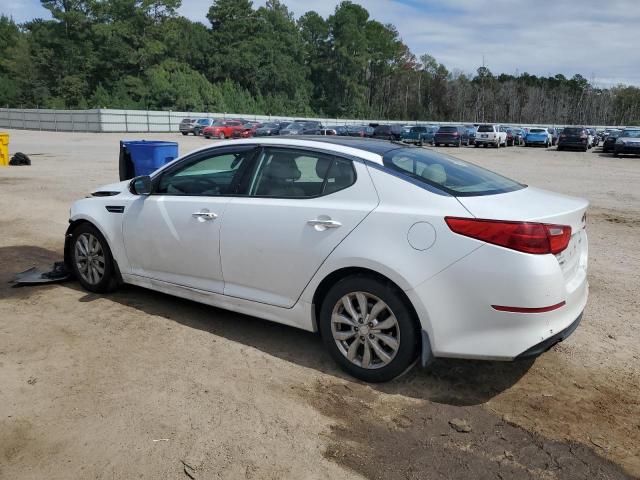 5XXGN4A70FG429102 - 2015 KIA OPTIMA EX WHITE photo 2