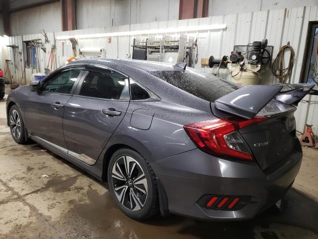 19XFC1F71HE011765 - 2017 HONDA CIVIC EXL Արծաթագույն լուսանկար 2