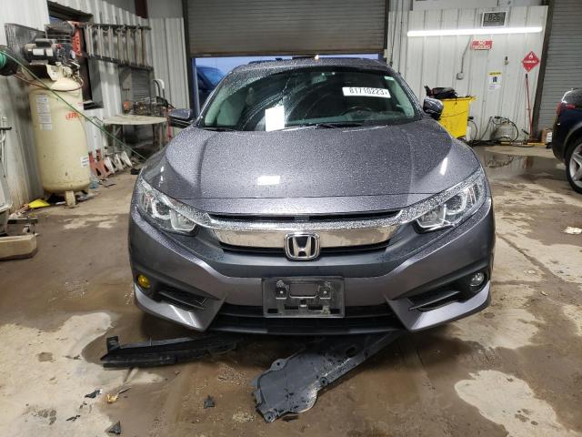 19XFC1F71HE011765 - 2017 HONDA CIVIC EXL Արծաթագույն լուսանկար 5