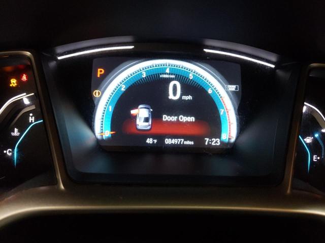 19XFC1F71HE011765 - 2017 HONDA CIVIC EXL Արծաթագույն լուսանկար 9